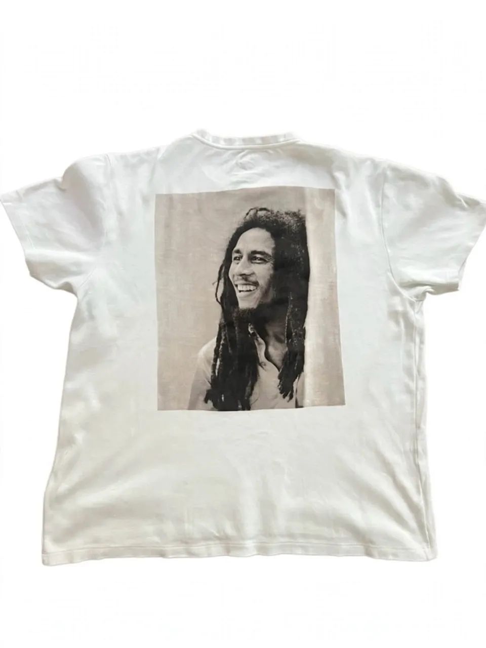 camisa oversized bob marley