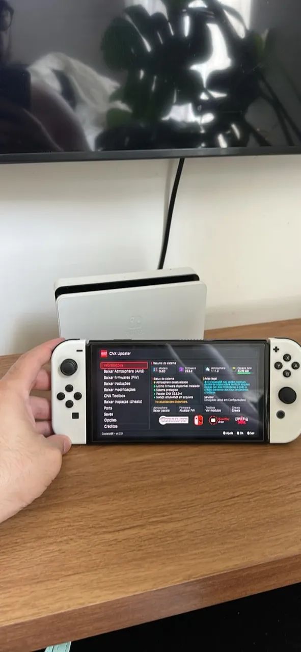 Nintendo Switch Oled desbloqueado