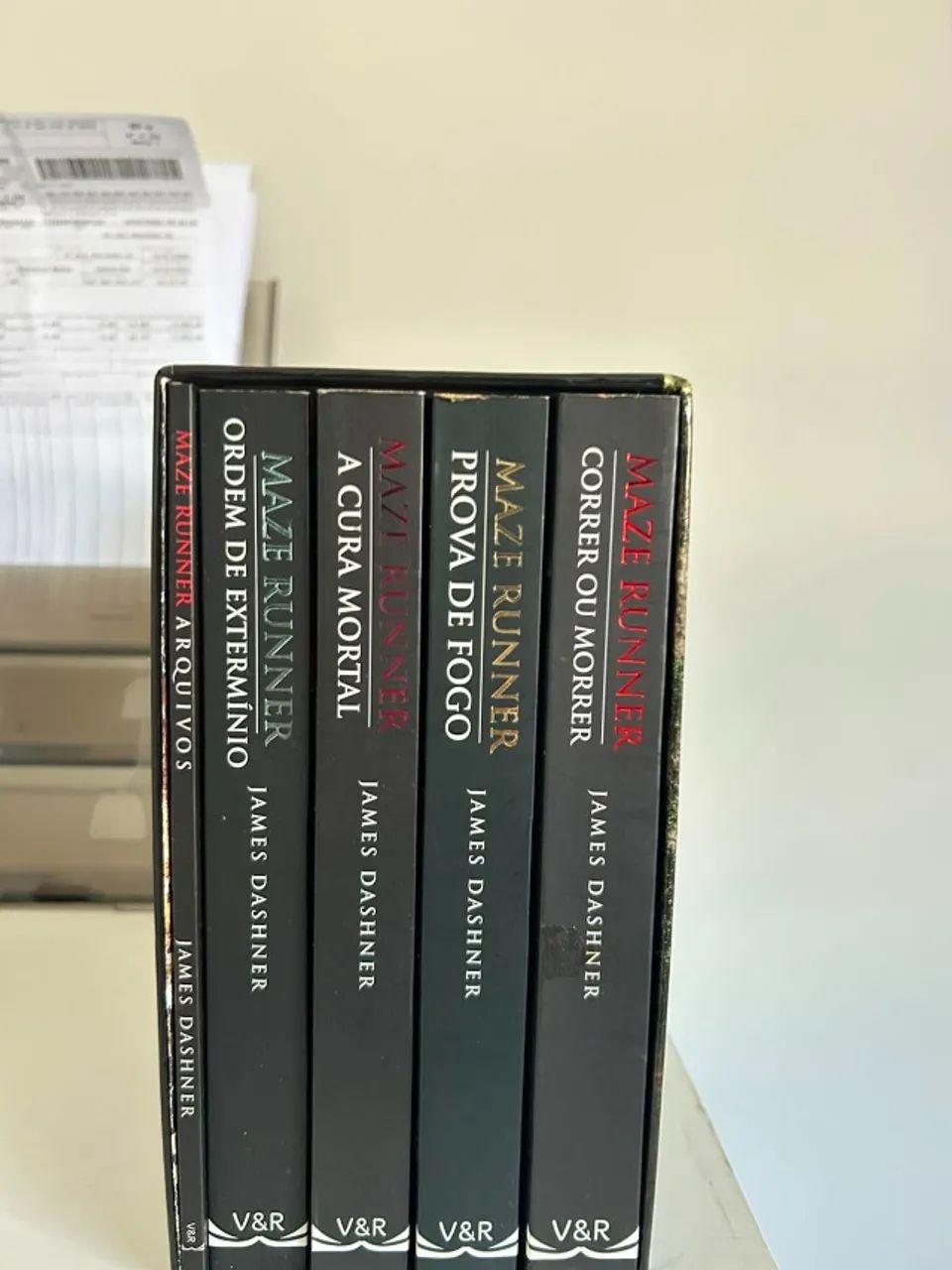 Box livros MAZE RUNNER