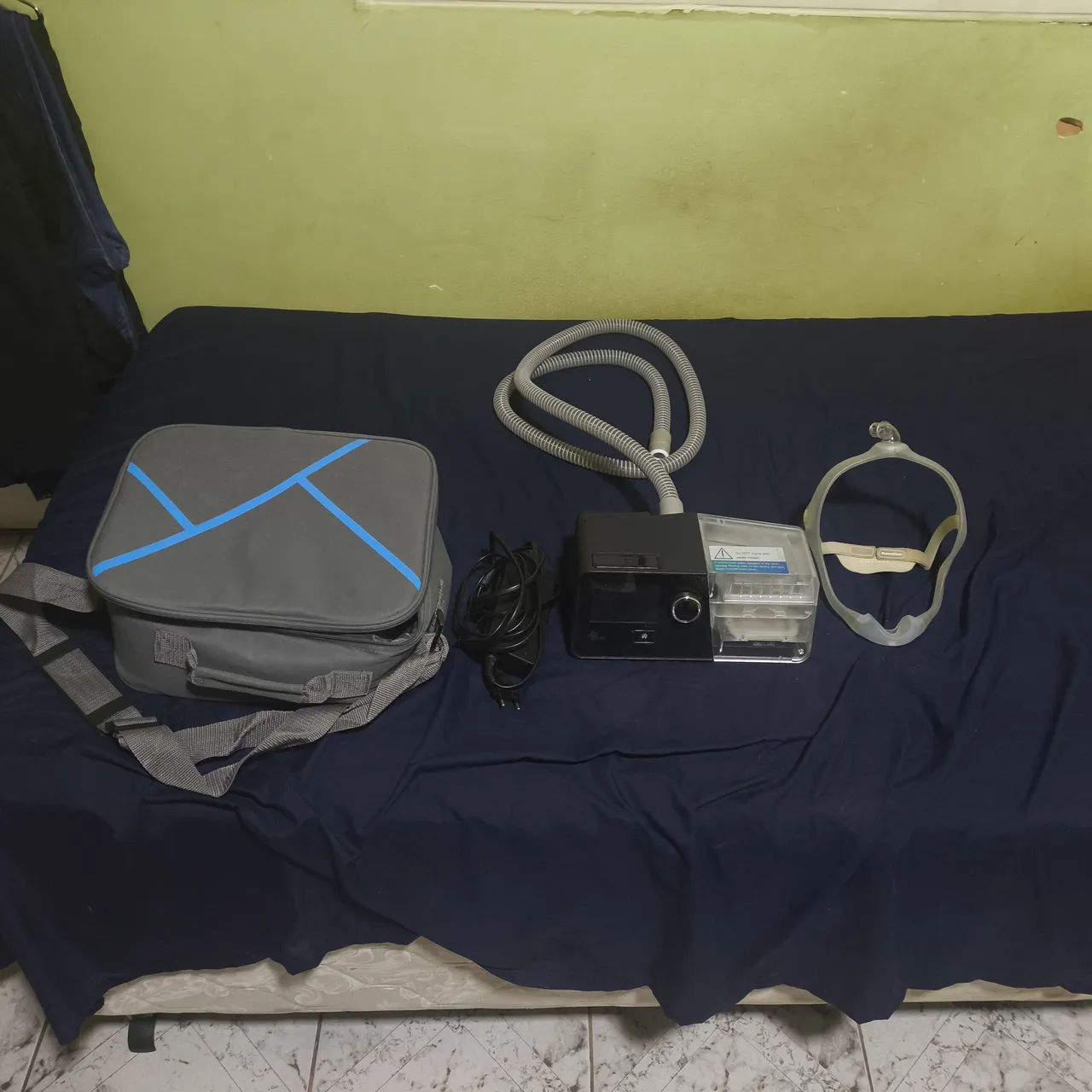 Kit completo cpap com máscara de silicone  - Foto 2