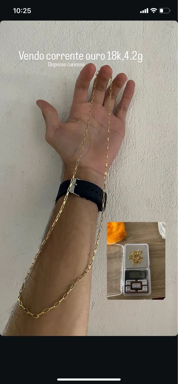 CORRENTE OURO 18k