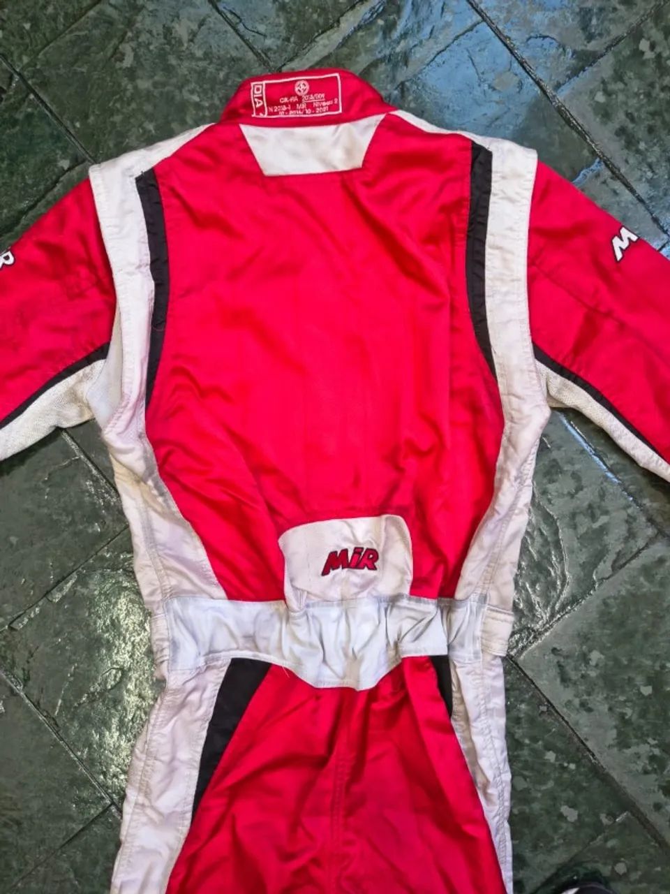 Macacão de Kart Mir Niveau II - Tamanho 50 (Peso 70 a 80 kg e Altura 1,70 à 1,75) - Foto 5