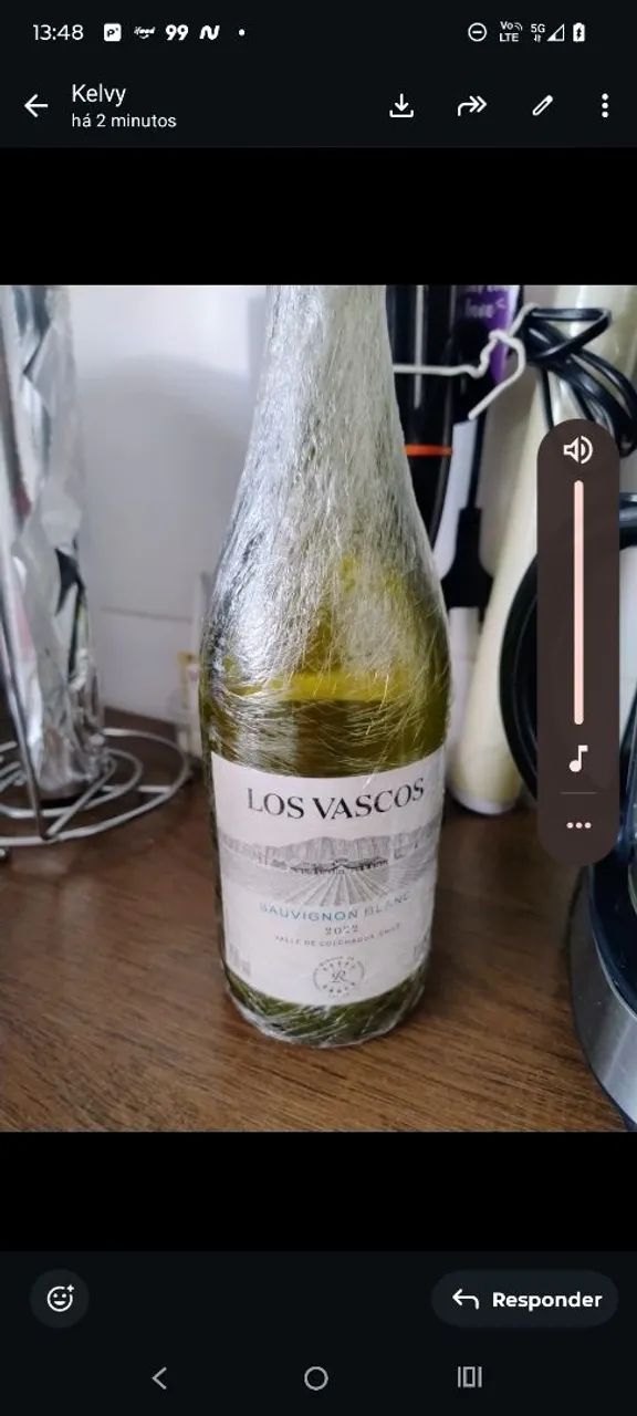 Los vascos vinhos importado 