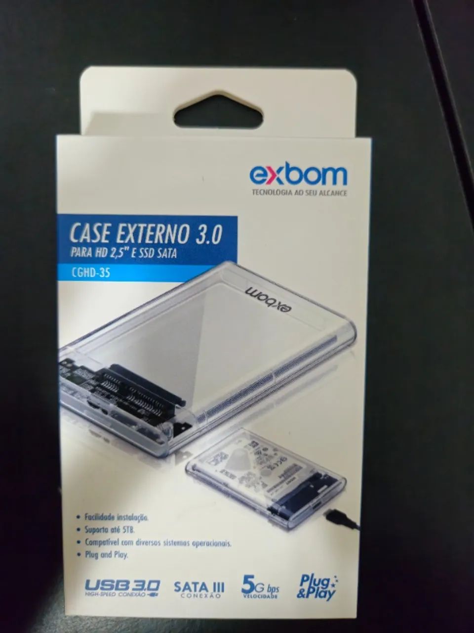 Case p/ HD externo USB 3.0  - Foto 2