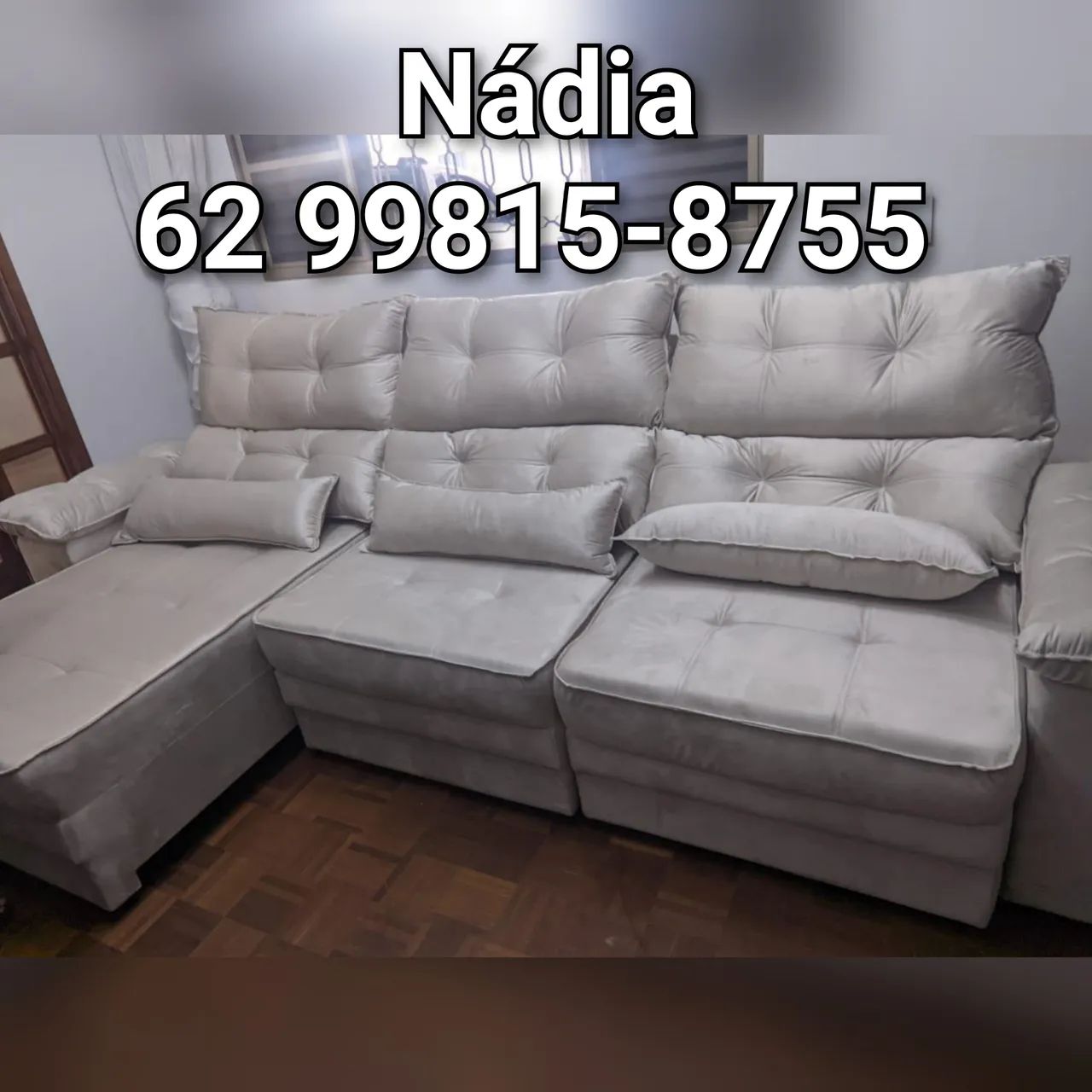SOFÁ RETRÁTIL POLYANA 