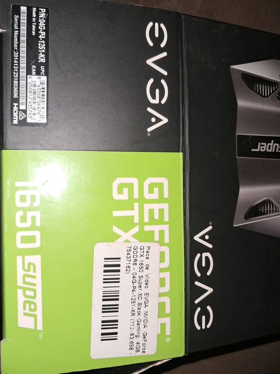 Placa de video gtx 1650 ultra bleck na caixa  - Foto 2