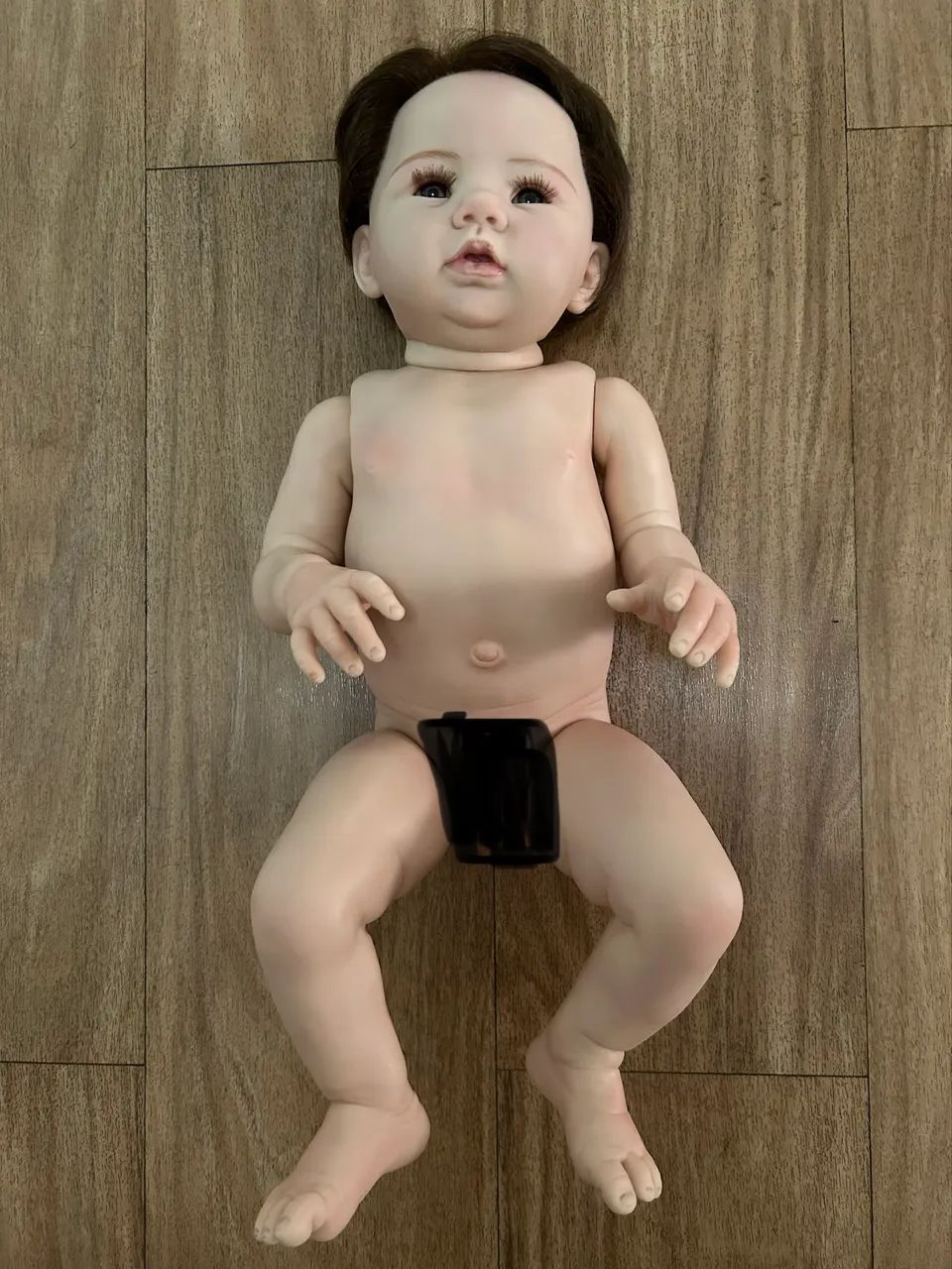 Boneco bebê reborn silicone com acessórios  - Foto 3