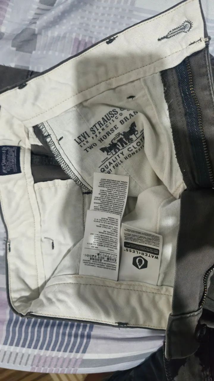 Calça Levi's chino cinza  40 - Foto 4
