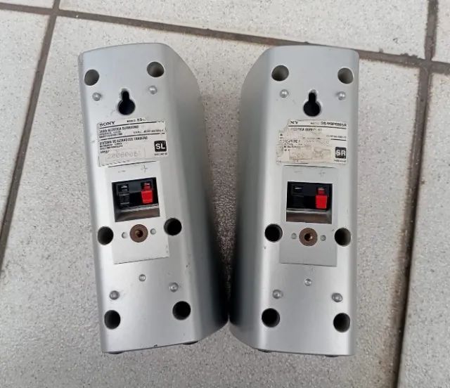 Par Caixas Acusticas Sony Ss-msp600 - 4 Omhs - Receiver - Foto 3