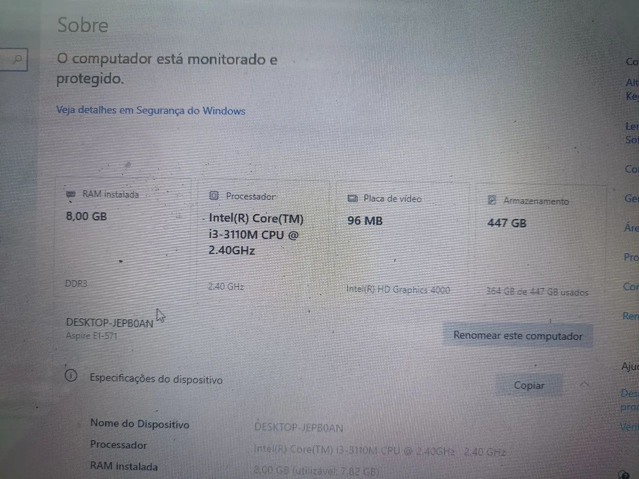 Notebook Acer i3 - Foto 5
