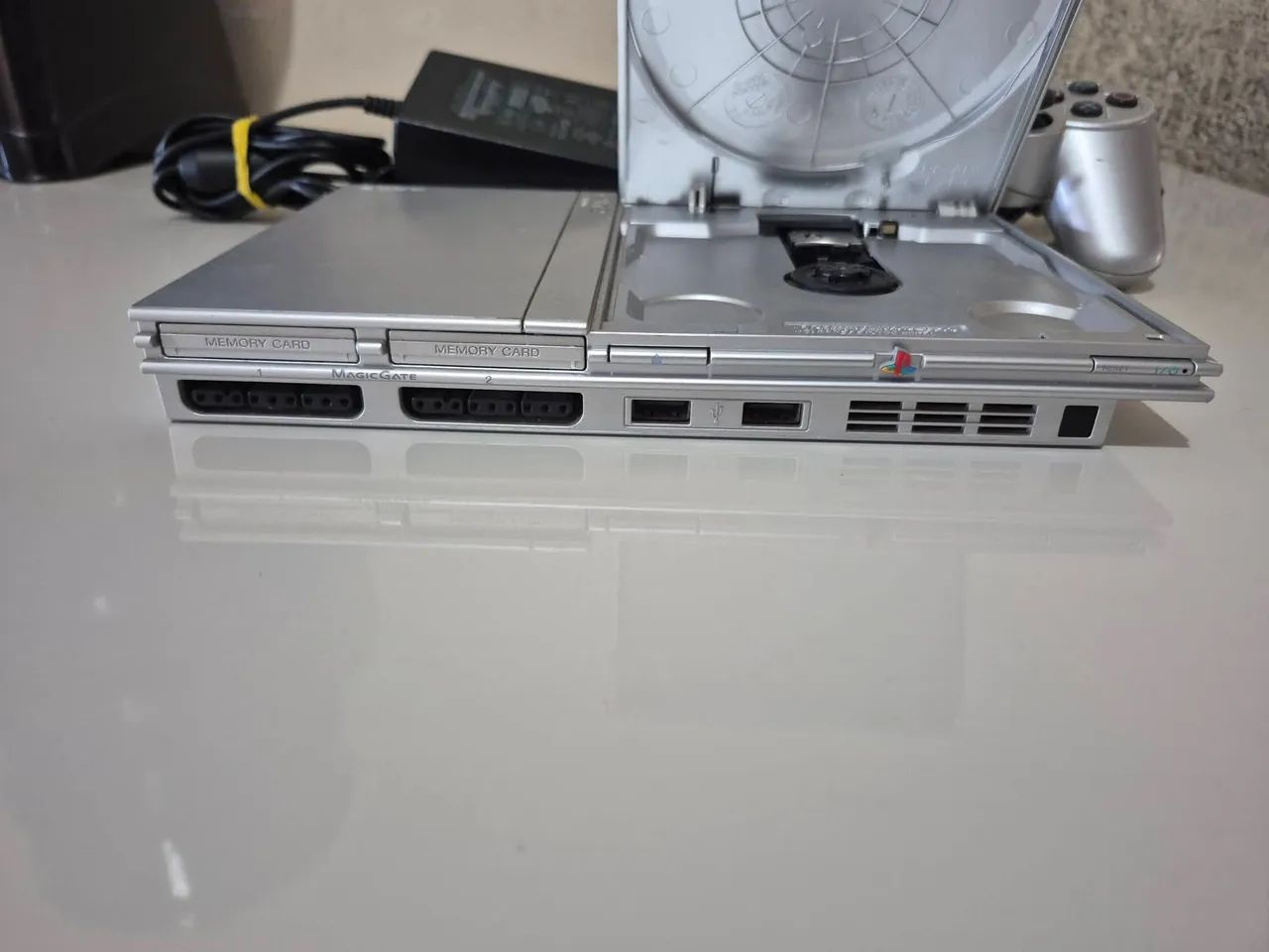 Playstation 2 cinza raro  - Foto 4