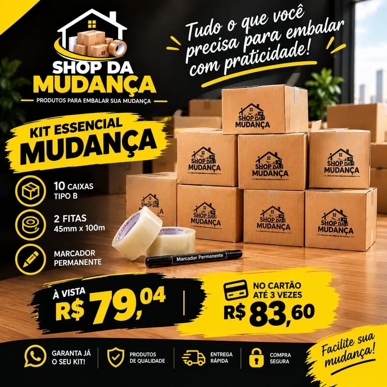 Kit mudança  - Foto 5