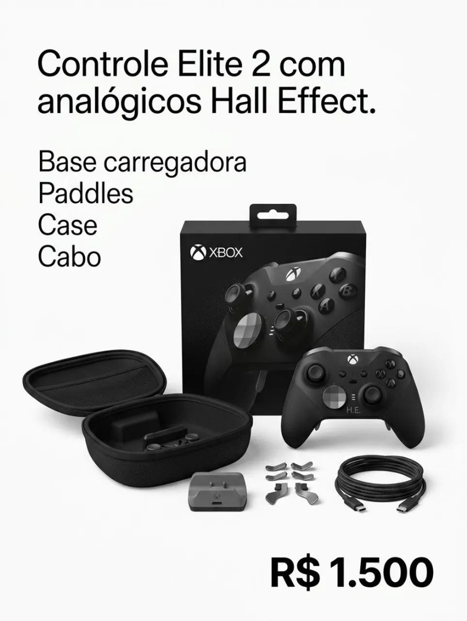 Controle Xbox Elite 2 com hall effect  - Foto 2