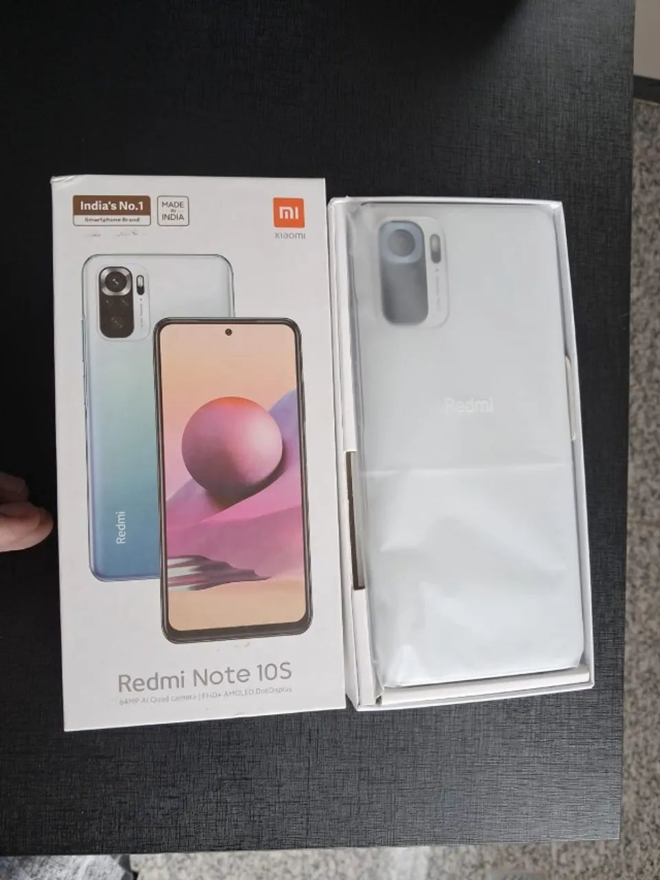 Vendo Readmi Note 10S Frost Whait 6GB / 128 GB, praticamente sem uso. - Foto 2
