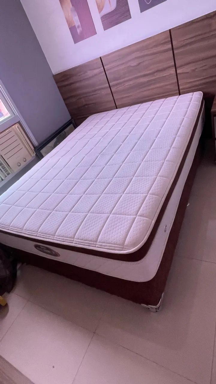 Cama box casal padrão  - Foto 3
