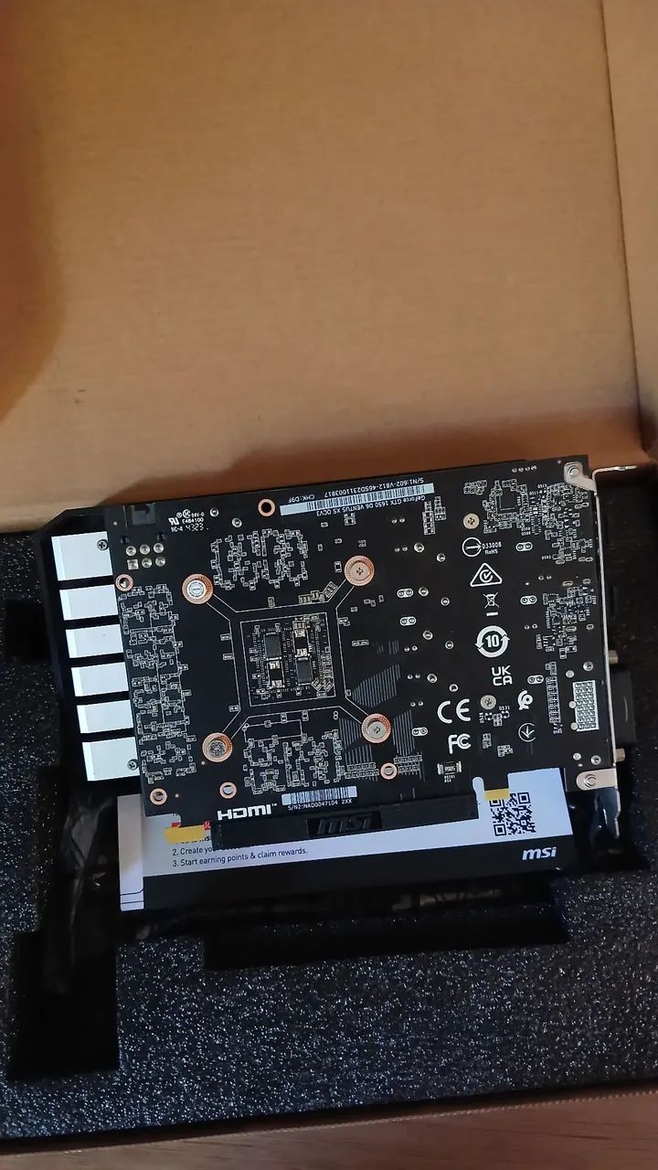 GTX 1650 MSI  - Foto 4