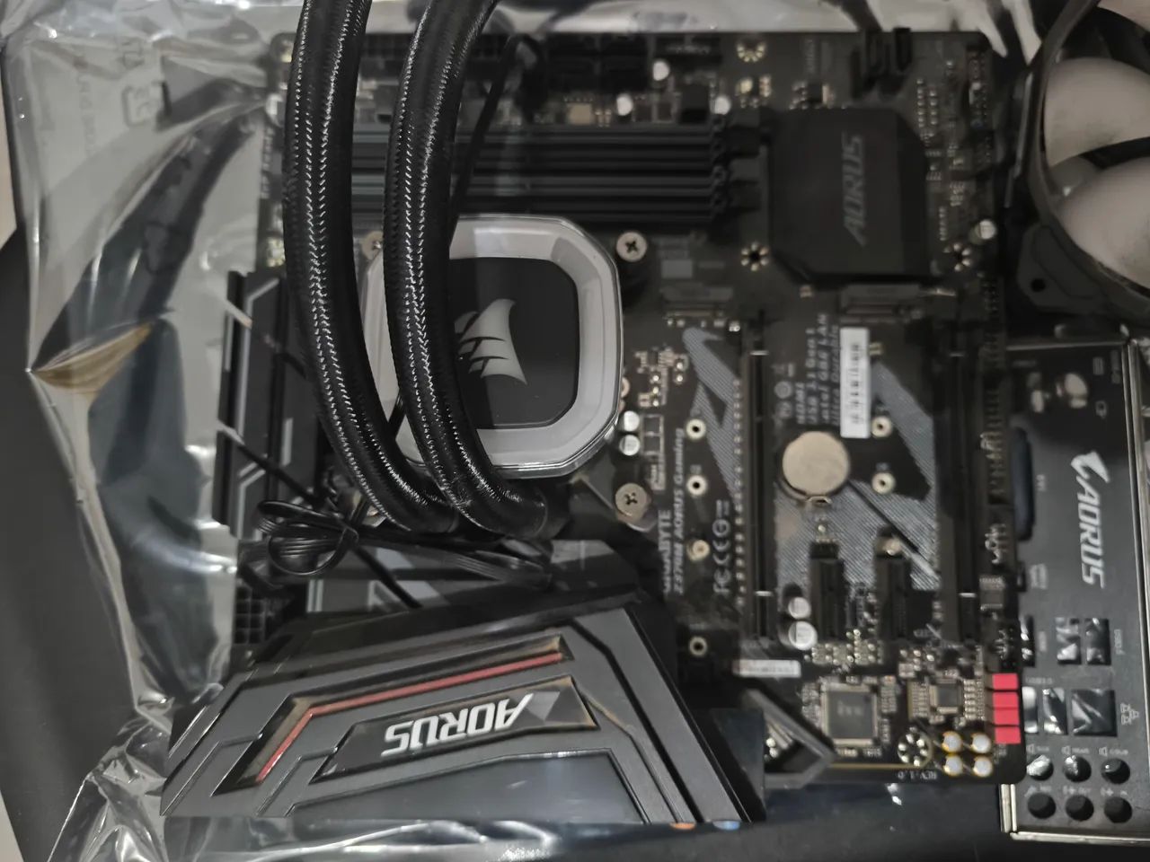 Kit Pc - Placa mãe/processador/memória/water cooler - Foto 4