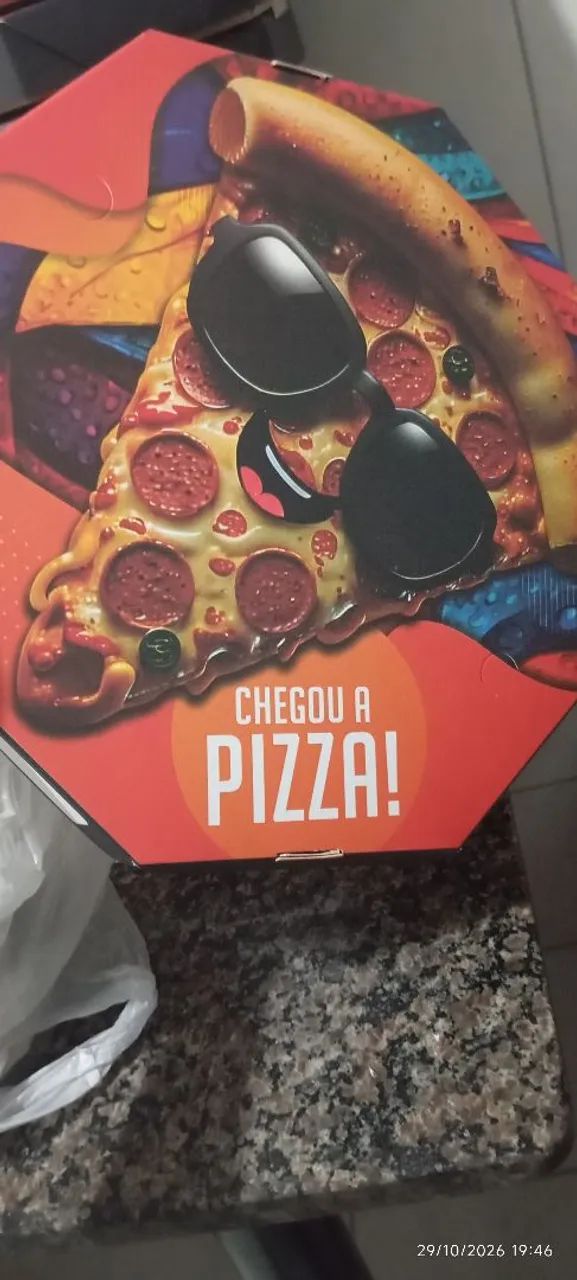 Embalagem de pizza