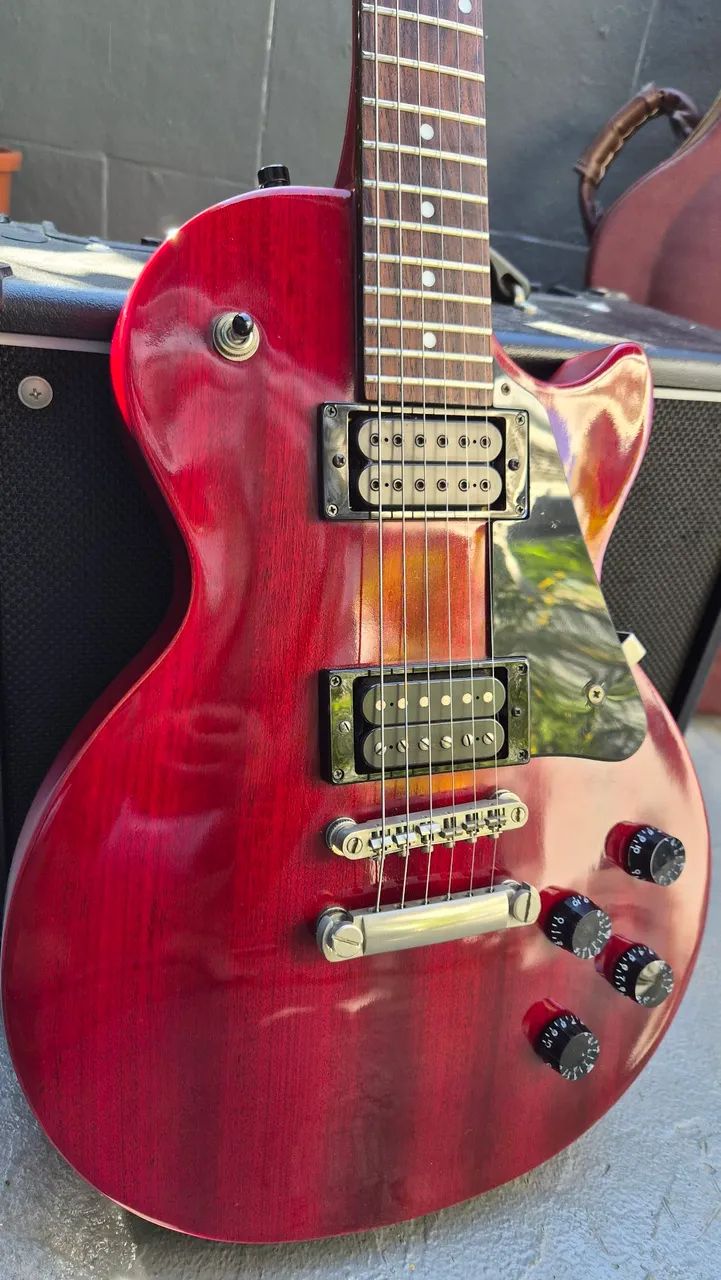 Epiphone Les Paul Worn wine 2011 - Foto 3