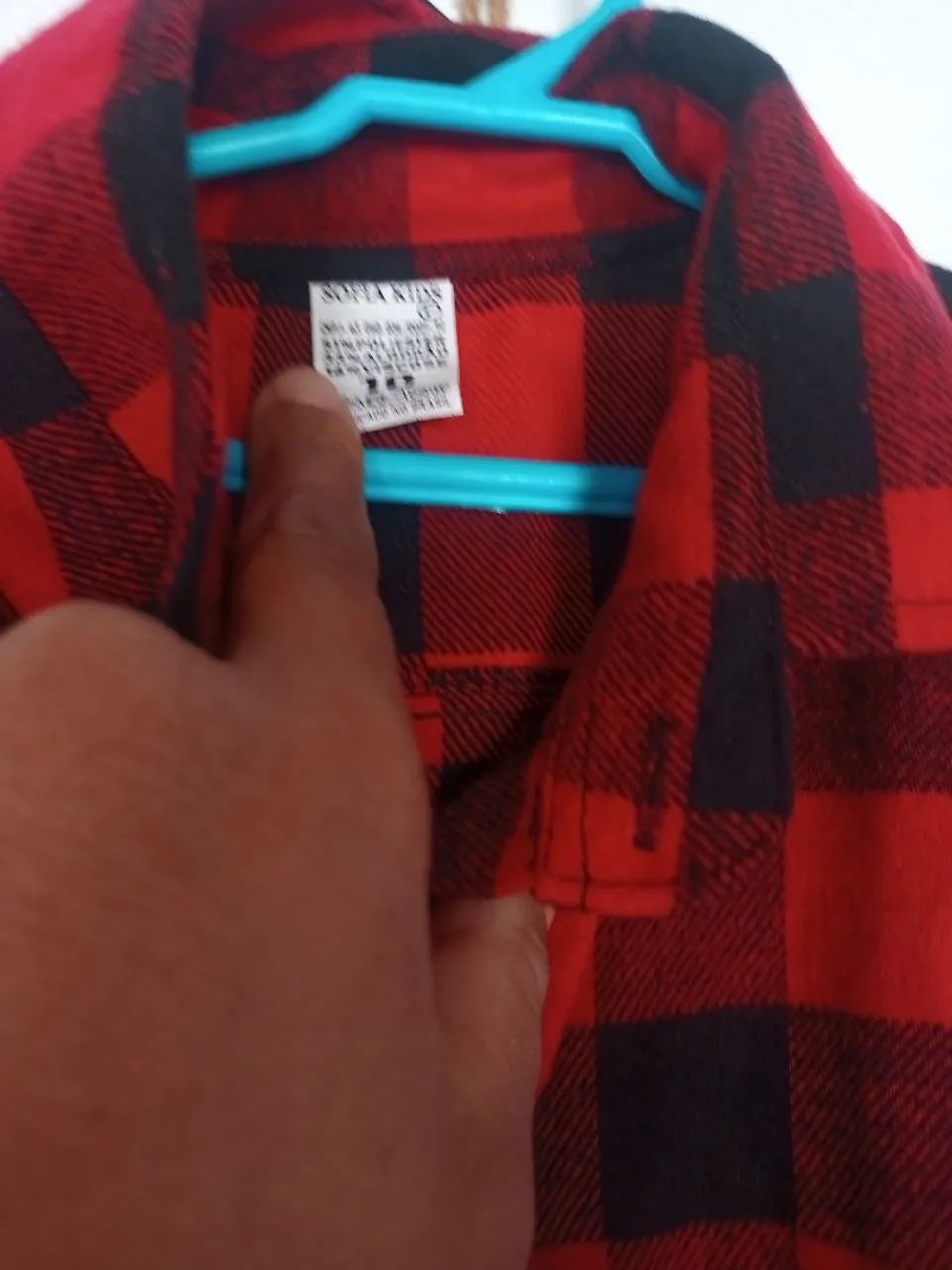 Camisa xadrez menino top - Foto 3