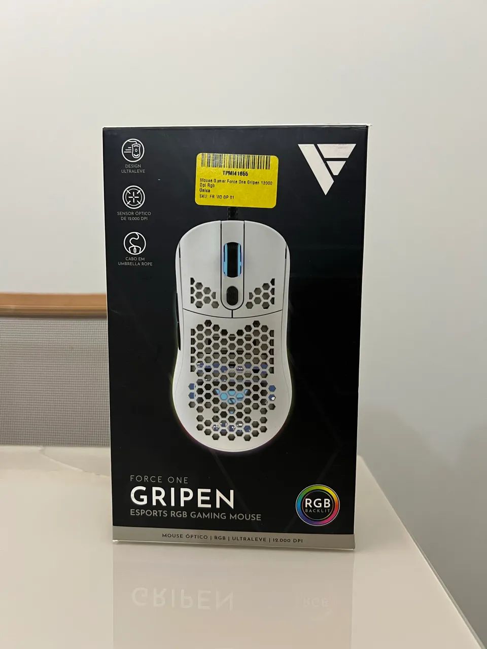 Mouse Gamer Force One Gripen RGB - Foto 5