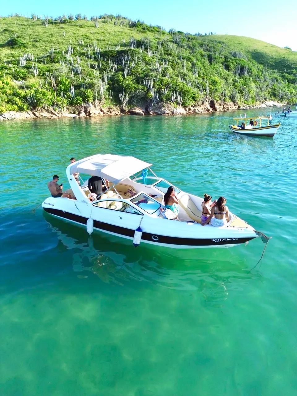 Lancha Coral 27,5 Pés - Ano 2013 - 12 pessoas + 1 - Foto 3