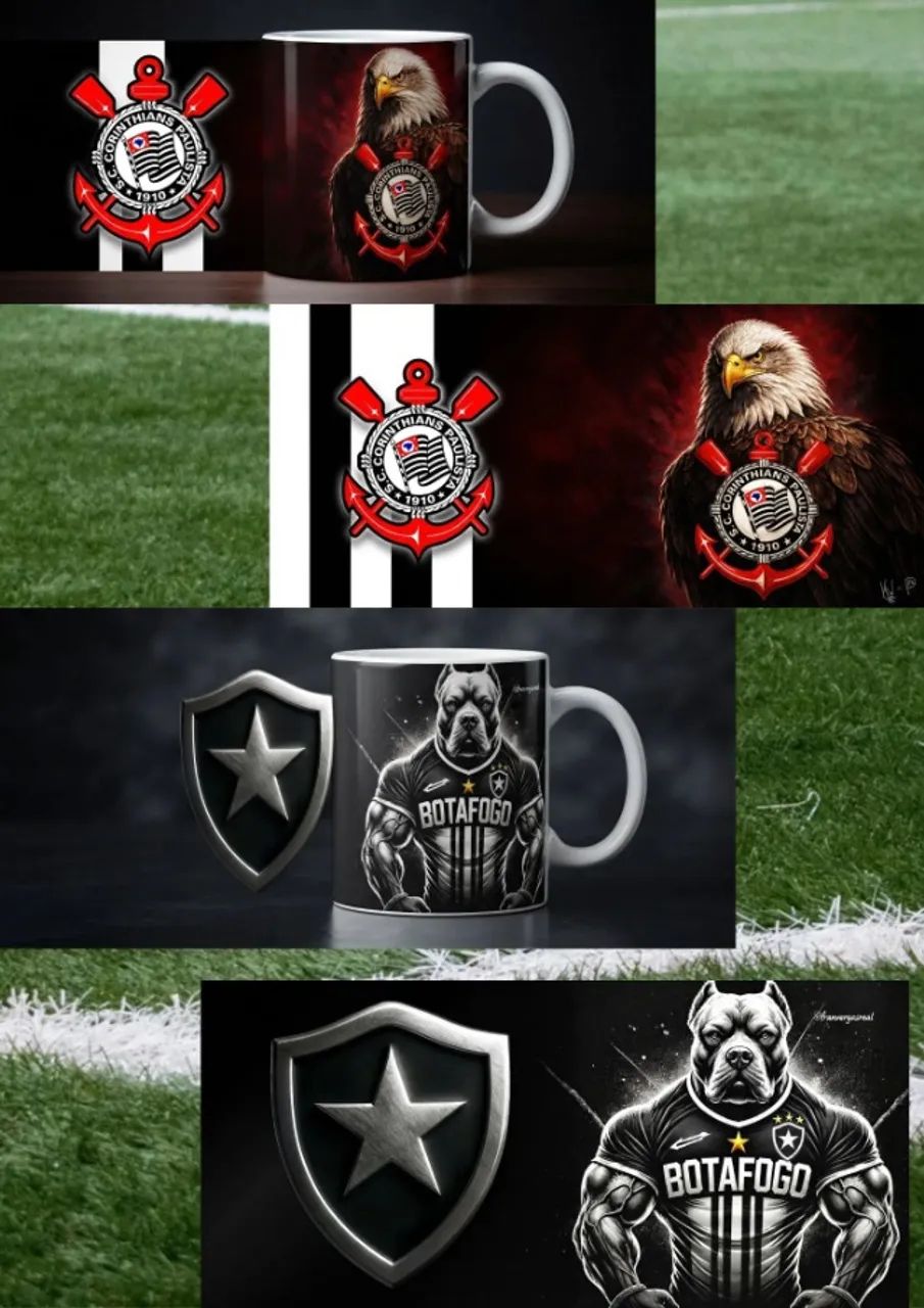 CANECA TIME DE FUTEBOL - Foto 3
