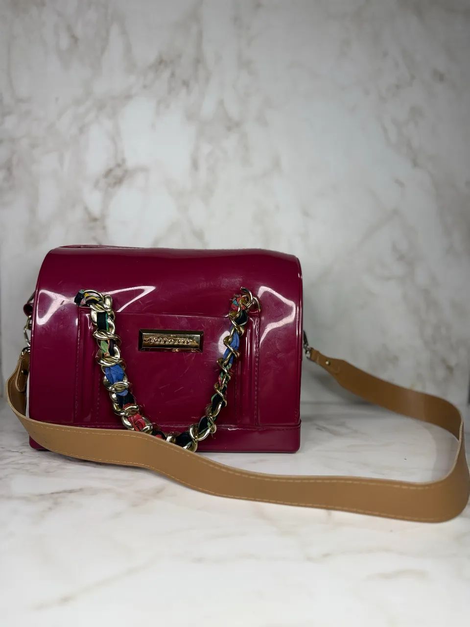 Bolsa Vinho Tote - Foto 2