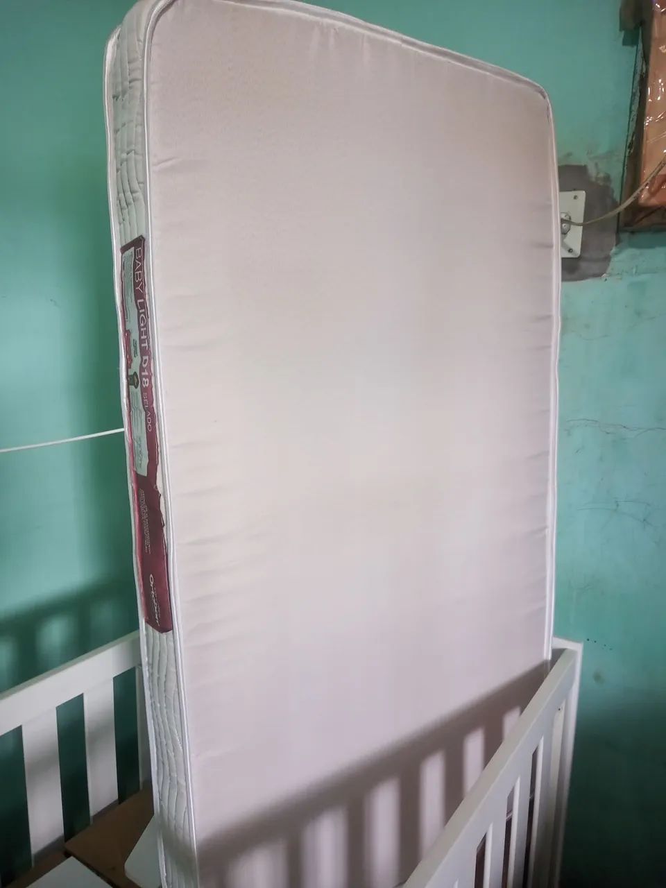 BERÇO AMERICANO 3 EM 1 100% MDF COM COLCHÃO  - Foto 4