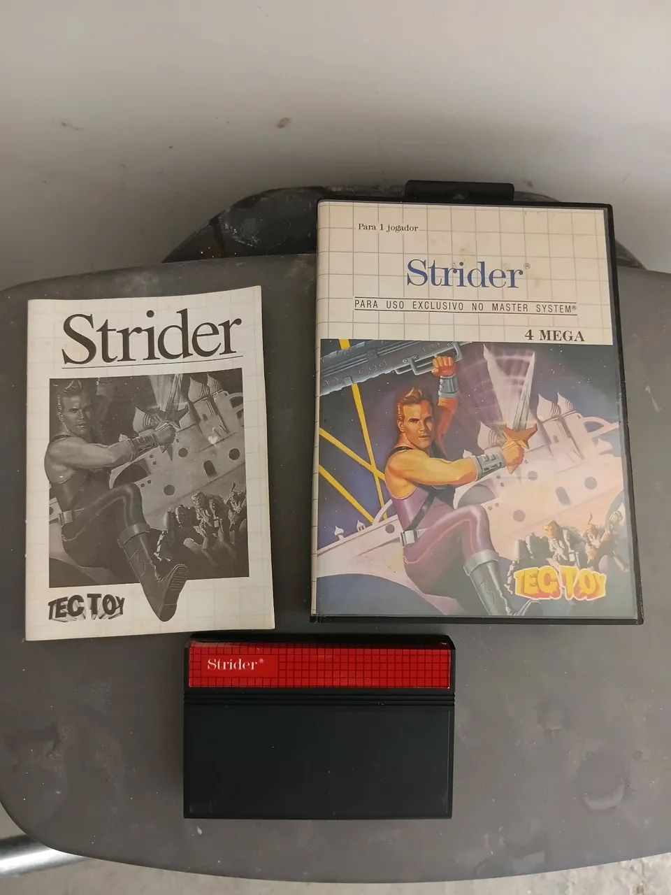 Jogo Master System Strider 