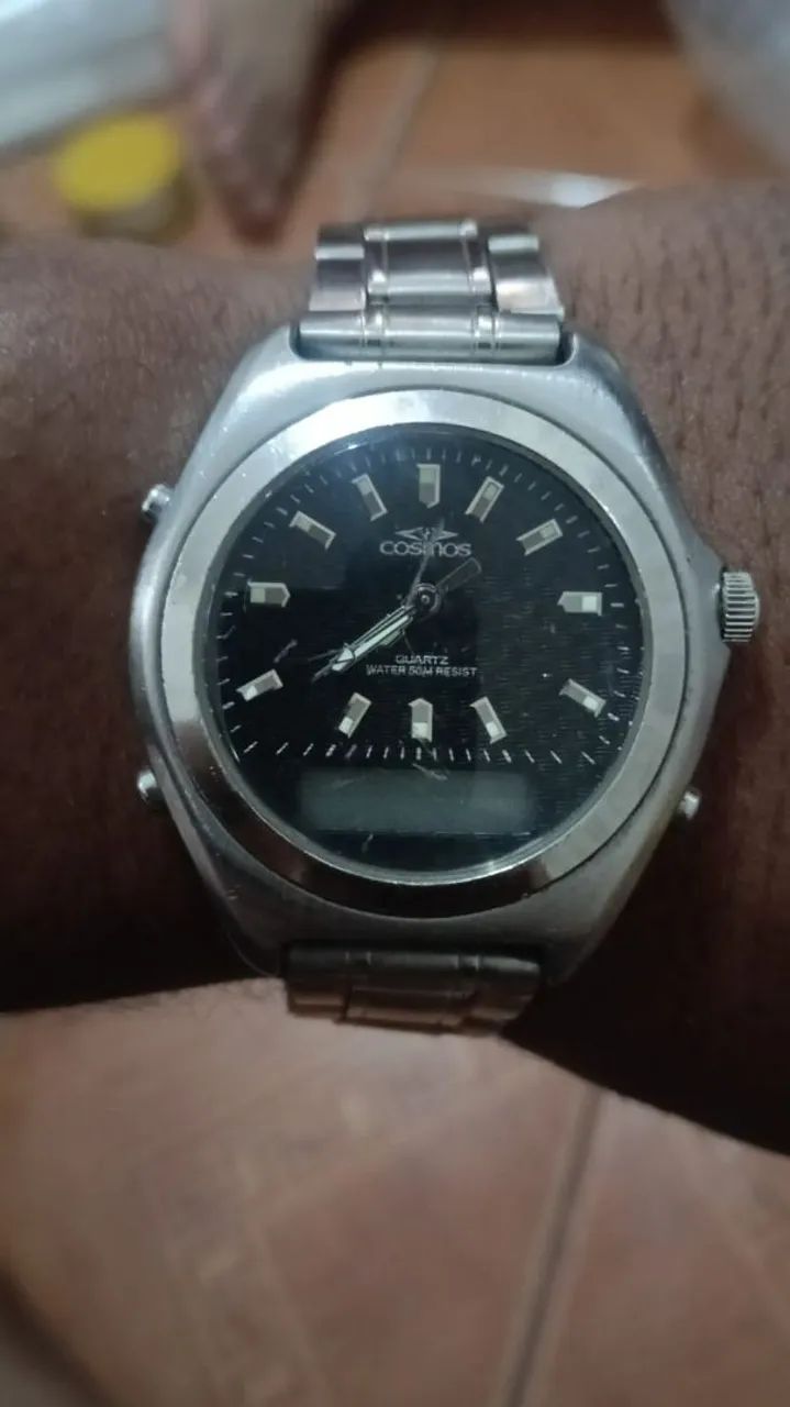VENDO 2 RELÓGIOS MASCULINOS - COSMOS E LONDON - Foto 3