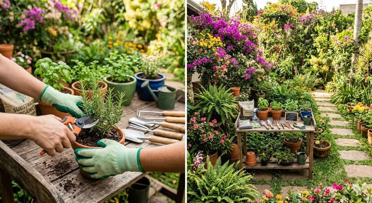 Jardinagem bairro bandeirantes 