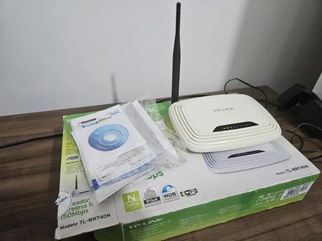 Roteador wireless TP-Link TL-WR740N. - Foto 2