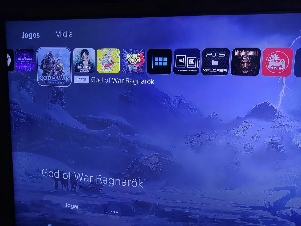 PS5 Fat desbloqueado (com leitor) - Foto 2