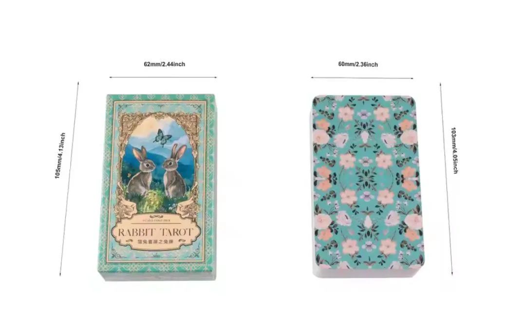Deck Rabbit Tarot - 78 cartas em inglês  - Foto 3