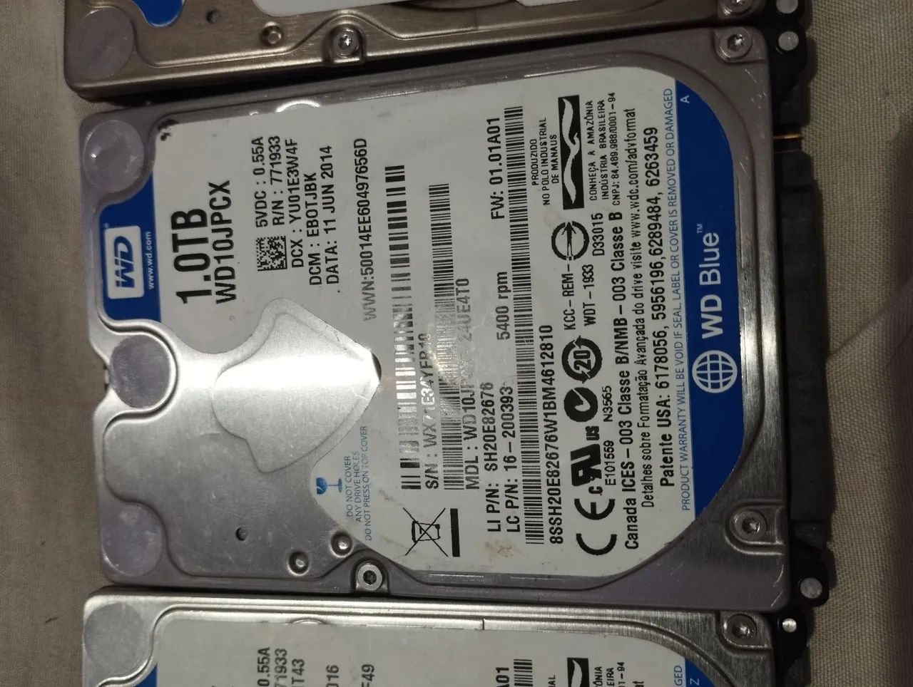 Various HDDs in working condition - lot445600576539217921