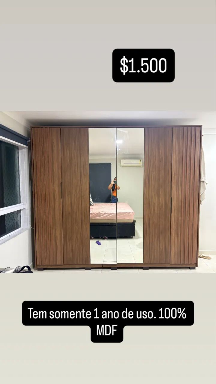 Guarda roupa casal 