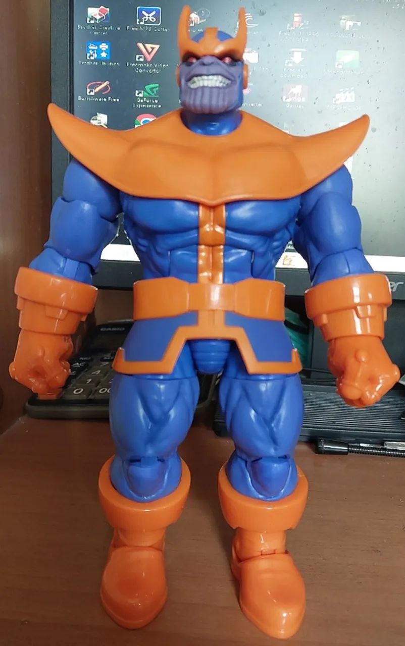 Marvel Legends Thanos Gamerverse do pack Vs Psylocke Hasbro original - Foto 3