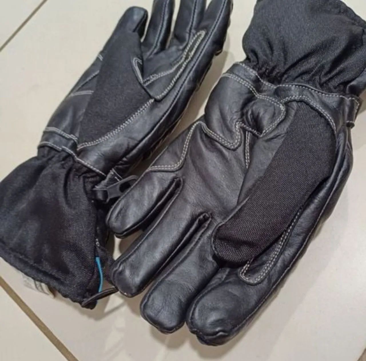Luvas Swift de Moto - Importadas da Inglaterra - Tamanho P - Foto 3
