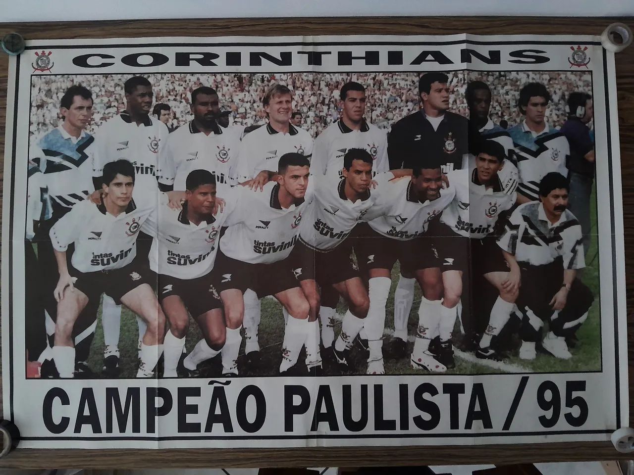 Pôster Corinthians - Campeão Paulista 1995