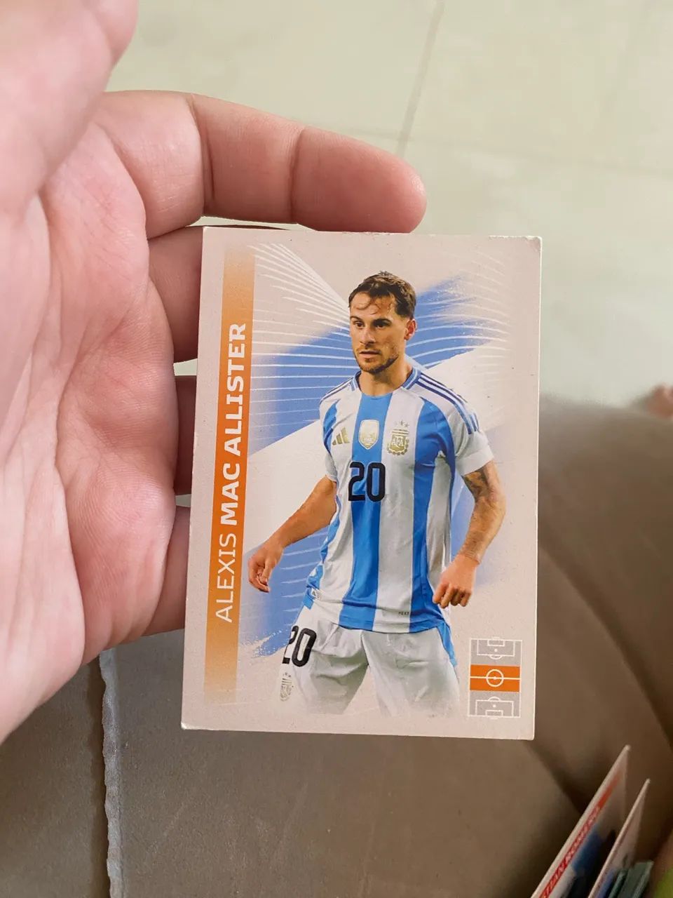 Card de figurinha