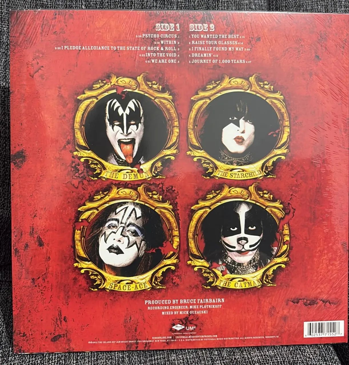Disco vinil kiss