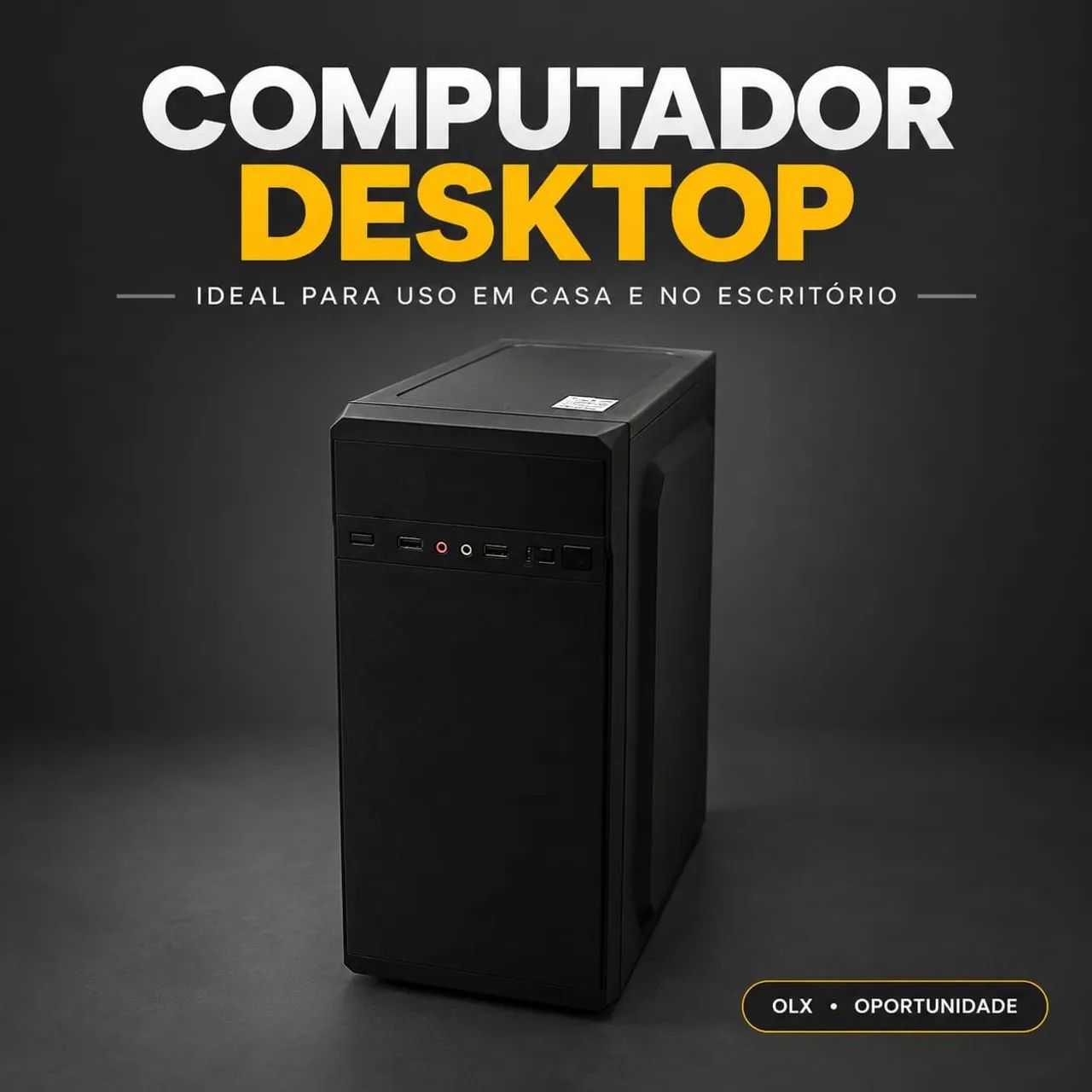 Computador Desktop Intel core i3 8G ram - Foto 3