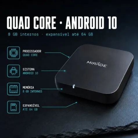 Smart TV Box Mirage DC400 - Foto 4