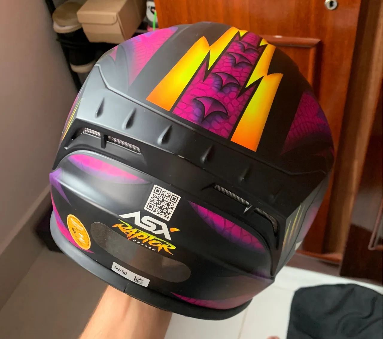 Capacete ASX (NOVO) - Foto 4