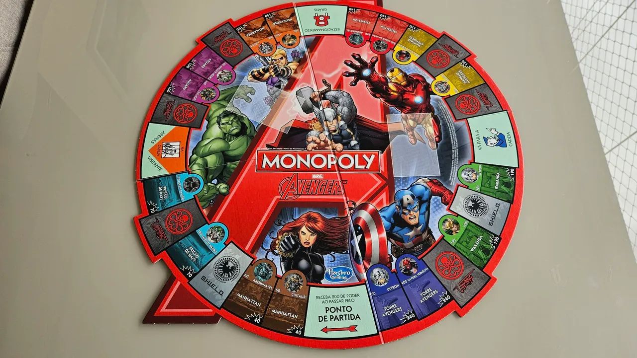 Jogo Monopoly Avengers Hasbro - Foto 3