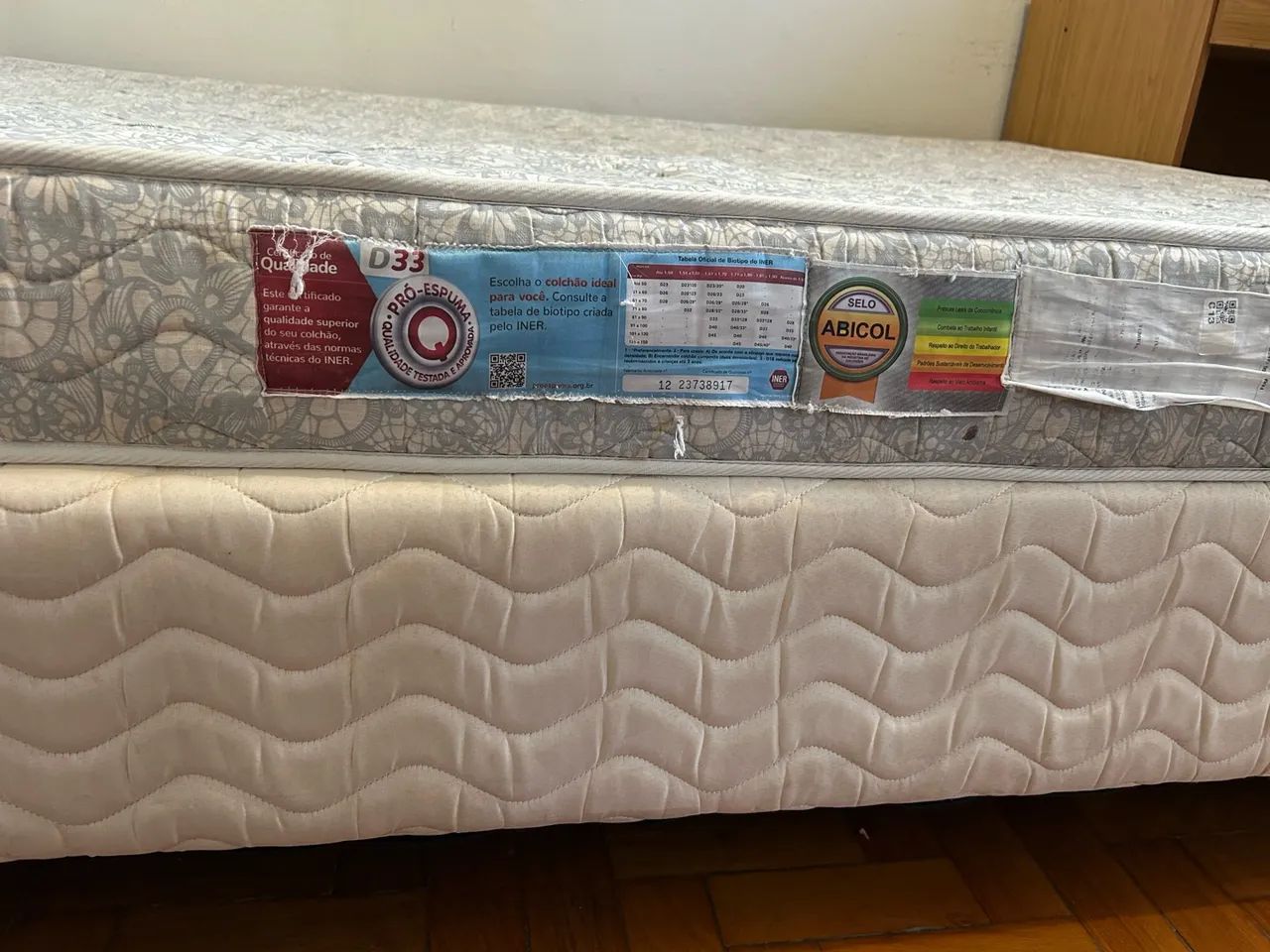 VENDO COLCHÃO E BOX ORTHOCRIN VEGA D33 - Foto 3