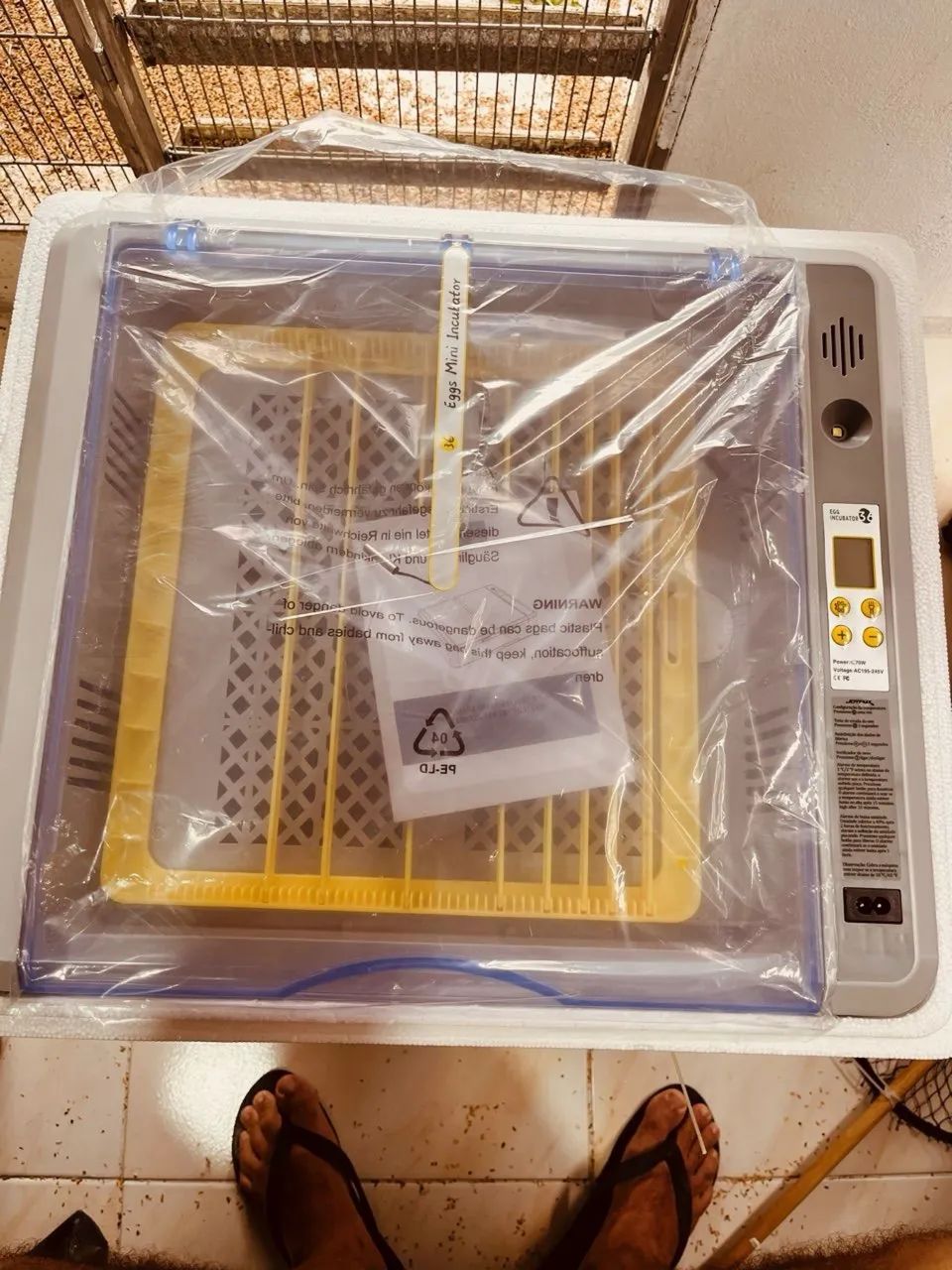 Chocadeira Automática 36 Ovos Com Ovoscópio Joyfox 220v - Foto 3