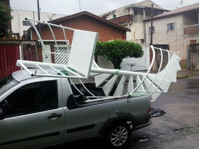 Escada caracol ( com corremäo e instalada) - Foto 6