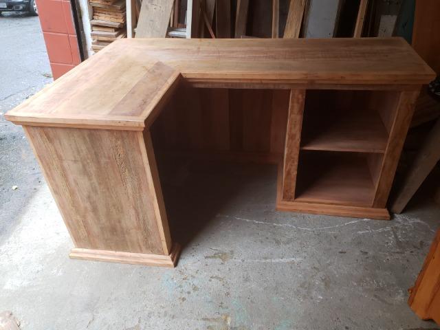 Balcão em L Peroba Rosa - Foto 4